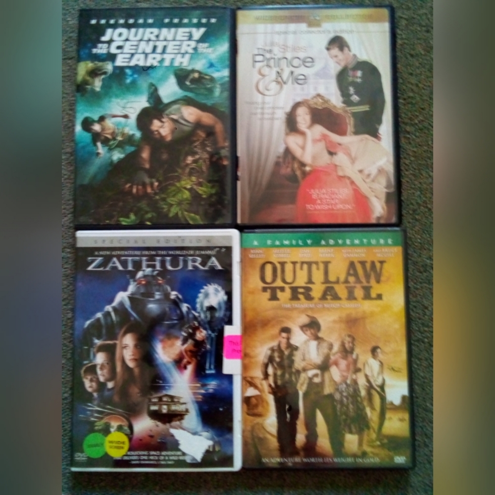 DVDS MIX AND MATCH 4 FOR $25